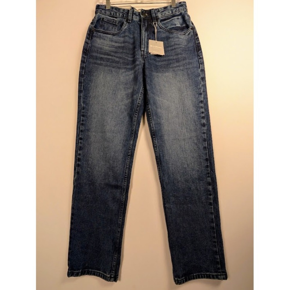 Hickey Freeman Denim Pants 30x32 Tag / Actual Size 30x30 Straight Fit Blue Jeans